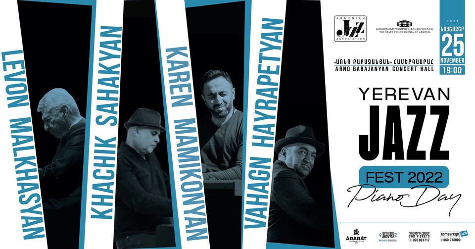 Yerevan Jazz Fest 2022 | Piano Day